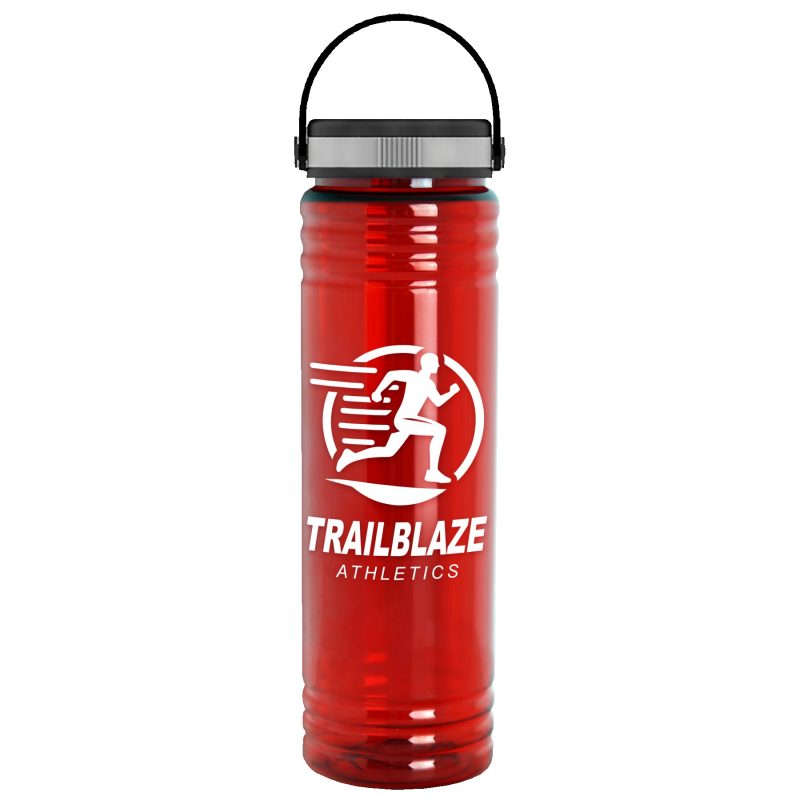 Custom Garyline® Slim Fit Bottle with Grip Lid - 24 oz. - 6