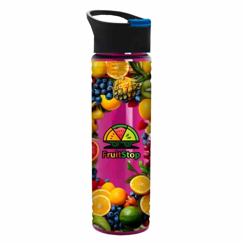 Custom Garyline® Slim Fit Bottle with Pop-Up Lid - 24 oz. - 5