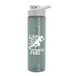 Custom Garyline® Slim Fit RPET Bottle with Drink-Thru Lid - 24 oz. - 2