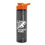 Custom Garyline® Slim Fit RPET Bottle with Drink-Thru Lid - 24 oz. - 4