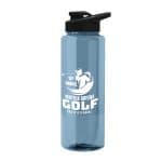 Custom Garyline® Slim Fit RPET Bottle with Drink-Thru Lid - 32 oz.
