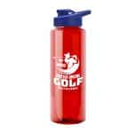 Custom Garyline® Slim Fit RPET Bottle with Drink-Thru Lid - 32 oz. - 5