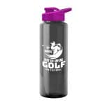 Custom Garyline® Slim Fit RPET Bottle with Drink-Thru Lid - 32 oz. - 8