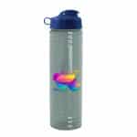 Custom Garyline® Slim Fit RPET Bottle with Flip Lid - 24 oz. - 1