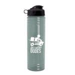 Custom Garyline® Slim Fit RPET Bottle with Flip Lid - 24 oz.