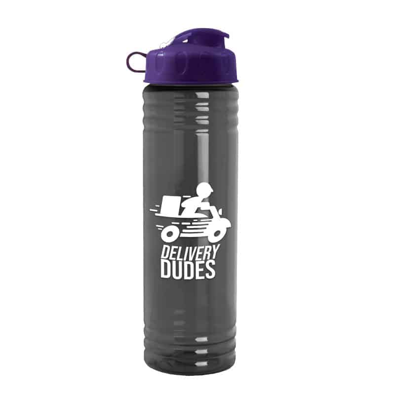 Custom Garyline® Slim Fit RPET Bottle with Flip Lid - 24 oz. - 3
