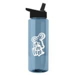 Custom Garyline® Slim Fit RPET Bottle with Flip-Straw Lid - 32 oz.