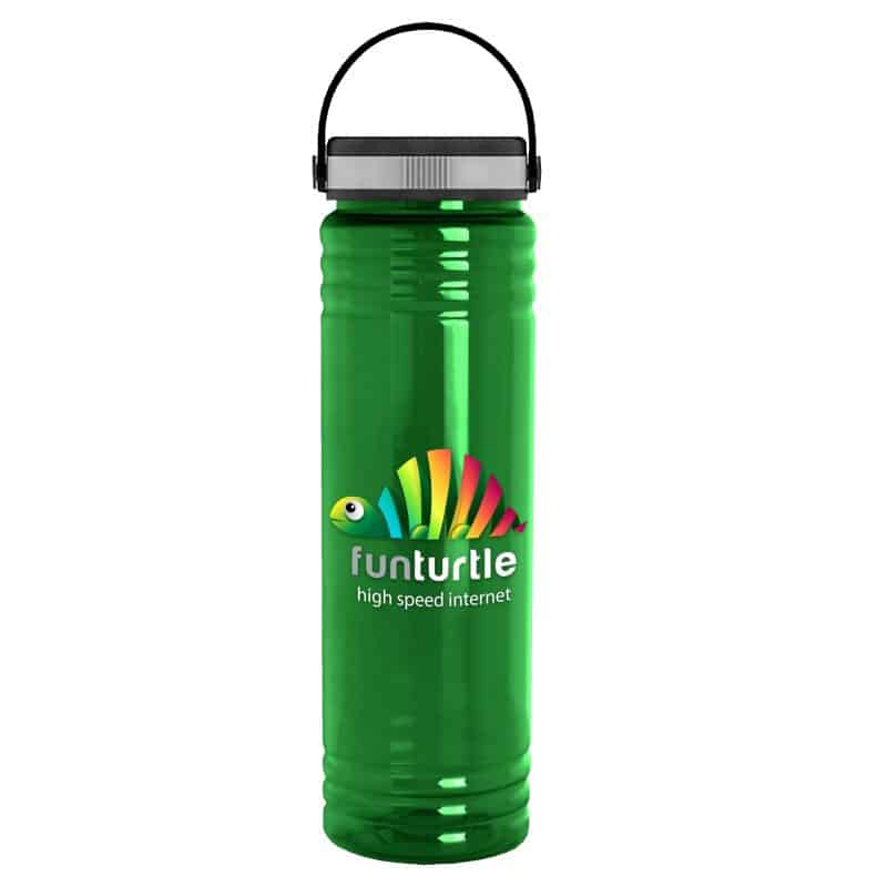 Custom Garyline® Slim Fit RPET Bottle with Grip Lid - 24 oz. - 3