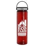 Custom Garyline® Slim Fit RPET Bottle with Grip Lid - 24 oz. - 4