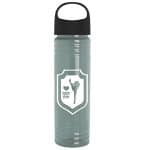 Custom Garyline® Slim Fit RPET Bottle with Oval Crest Lid - 24 oz.