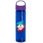 Custom Garyline® Slim Fit RPET Bottle with Oval Crest Lid - 24 oz. - 5