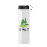 Custom Garyline® Slim Fit RPET Bottle with Tethered Lid - 32 oz. - 5