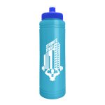 Custom Garyline® Slim Line Bottle with Push-Pull Lid - 25 oz. - 1