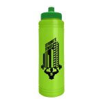 Custom Garyline® Slim Line Bottle with Push-Pull Lid - 25 oz. - 4