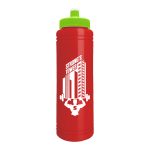 Custom Garyline® Slim Line Bottle with Push-Pull Lid - 25 oz. - 8