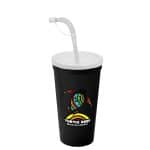 Custom Garyline® Sport Sipper Cup with Straw Lid - 24 oz. - 1
