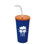 Custom Garyline® Sport Sipper Cup with Straw Lid - 24 oz. - 3
