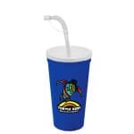 Custom Garyline® Sport Sipper Cup with Straw Lid - 24 oz. - 6