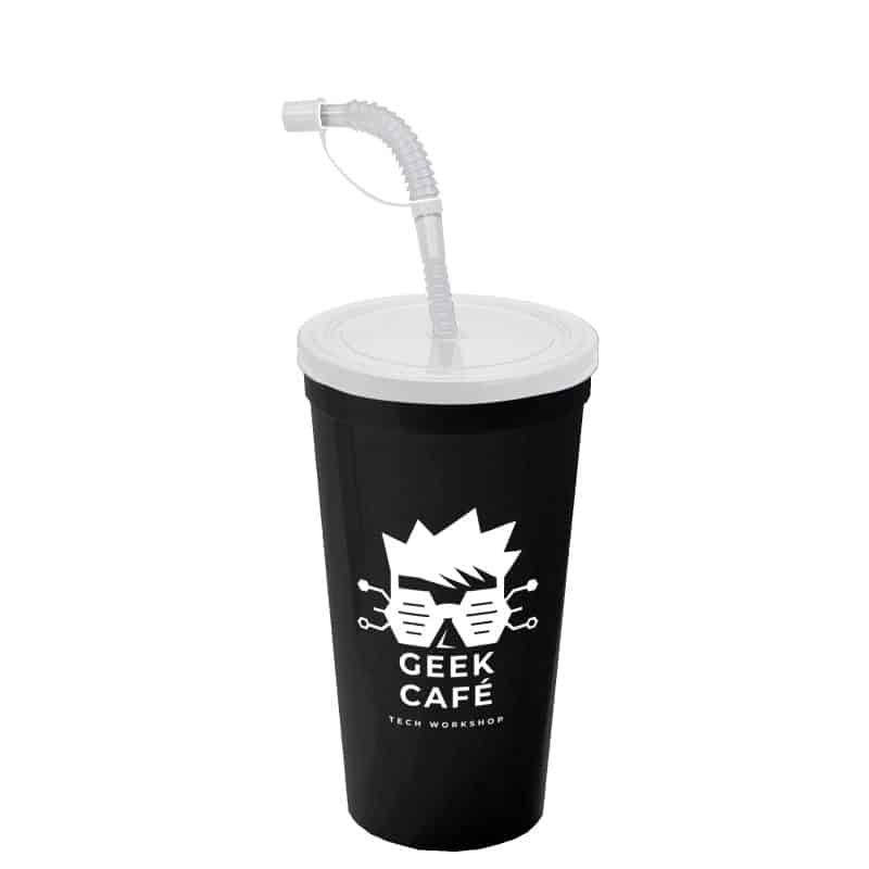 Custom Garyline® Sport Sipper Cup with Straw Lid - 24 oz.