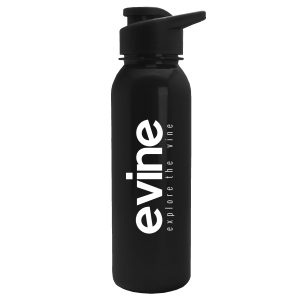 Custom Garyline® Terrain Metallike Bottle with Drink-Thru Lid - 24 oz.