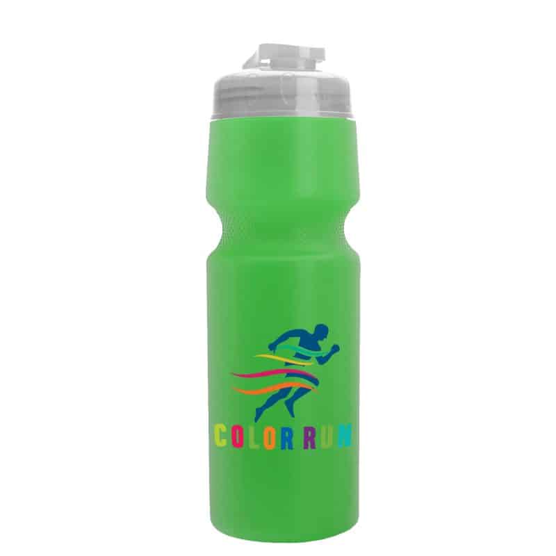 Custom Garyline® Tour Bike Bottle with Flip-Top Lid - 24 oz. - 4