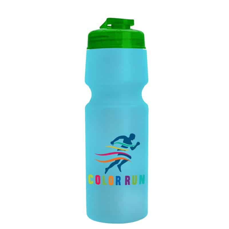 Custom Garyline® Tour Bike Bottle with Flip-Top Lid - 24 oz. - 8
