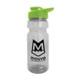 Custom Garyline® Trainer Clear Bottle with Drink-Thru Lid - 24 oz. - 4