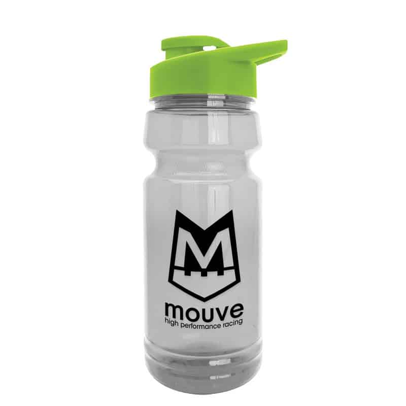 Custom Garyline® Trainer Clear Bottle with Drink-Thru Lid - 24 oz. - 4