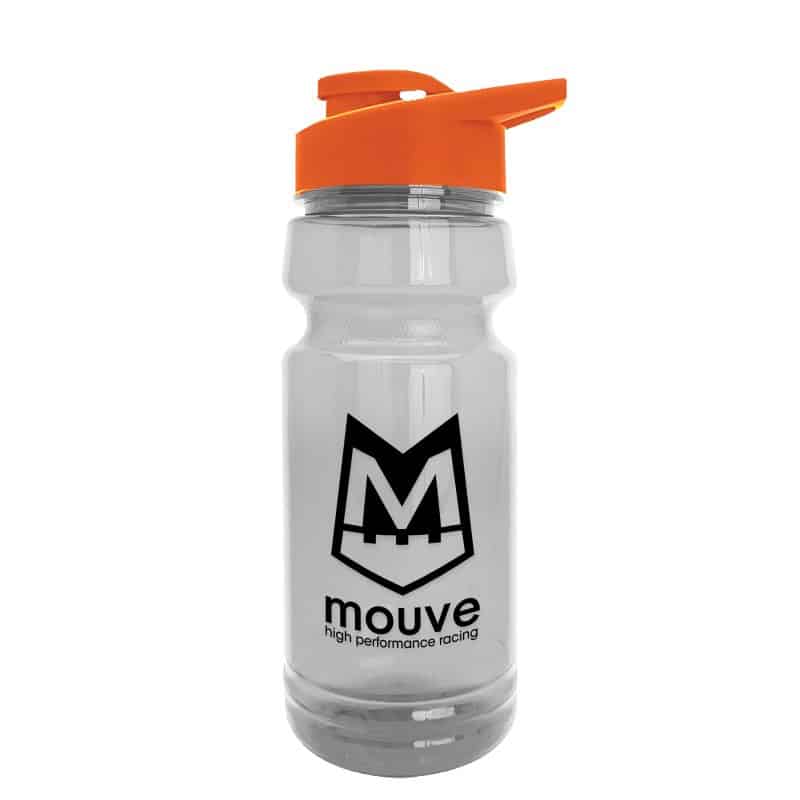 Custom Garyline® Trainer Clear Bottle with Drink-Thru Lid - 24 oz. - 6