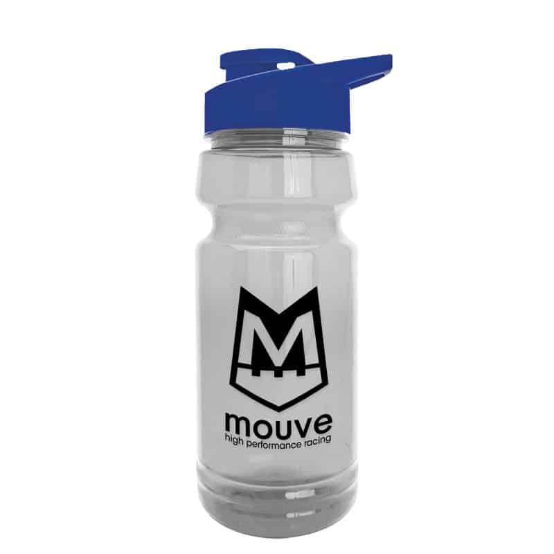 Custom Garyline® Trainer Clear Bottle with Drink-Thru Lid - 24 oz. - 8