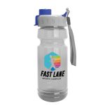 Custom Garyline® Trainer Clear Bottle with Quick-Snap Lid - 24 oz. - 1