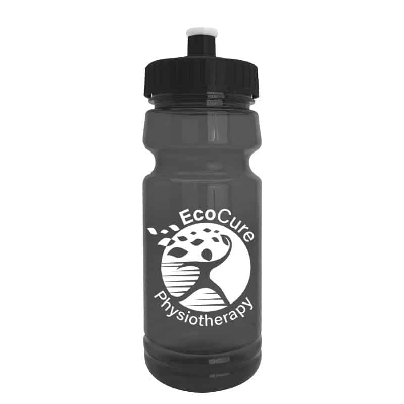 Custom Garyline® Trainer RPET Bottle with Push-Pull Lid - 24 oz.