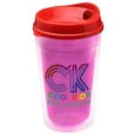 Custom Garyline® Transparent Tumbler with Sip Lid - 16 oz. - 7