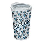 Custom Garyline® Transparent Tumbler with Slider Lid and Full-Color Insert - 14 oz.