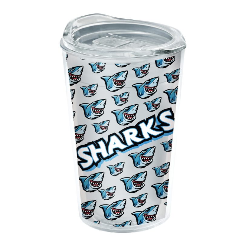 Custom Garyline® Transparent Tumbler with Slider Lid and Full-Color Insert - 14 oz.