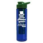 Custom Garyline® Wave Tritan® Bottle with Drink-Thru Lid and Infuser - 24 oz. - 4