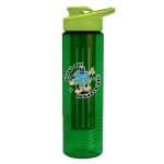 Custom Garyline® Wave Tritan® Bottle with Drink-Thru Lid and Infuser - 24 oz. - 5