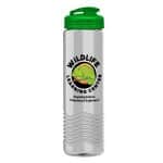 Custom Garyline® Wave Tritan® Bottle with Flip-Top Lid - 24 oz. - 1