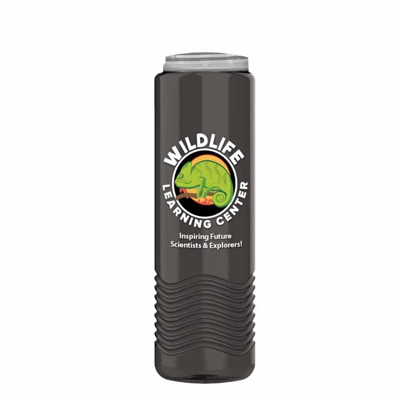 Custom Garyline® Wave Tritan® Bottle with Flip-Top Lid - 24 oz. - 2