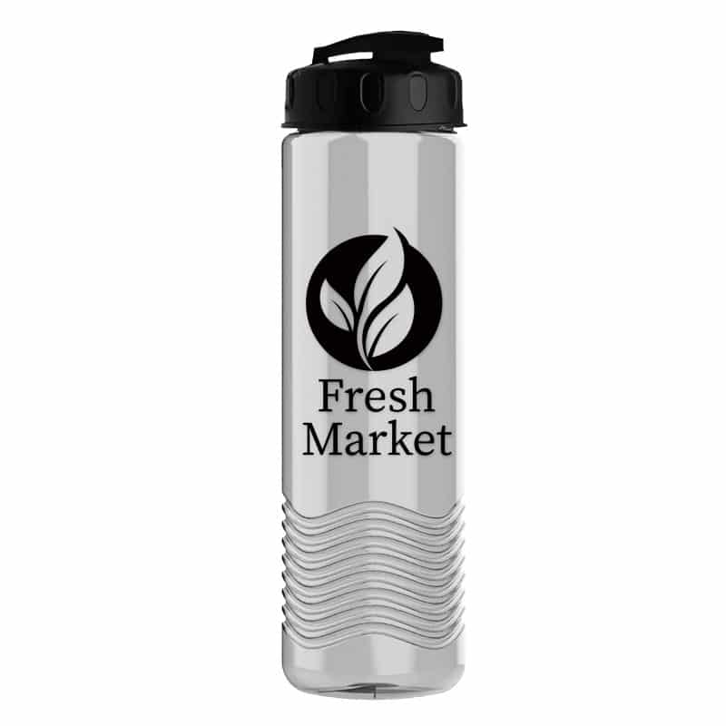 Custom Garyline® Wave Tritan® Bottle with Flip-Top Lid - 24 oz.