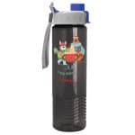 Custom Garyline® Wave Tritan® Bottle with Quick-Snap Lid - 24 oz. - 1