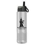 Custom Garyline® Wave Tritan® Bottle with Ring-Straw Lid - 24 oz.