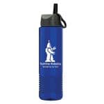 Custom Garyline® Wave Tritan® Bottle with Ring-Straw Lid - 24 oz. - 2