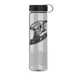 Custom Garyline® Wave Tritan® Bottle with Tethered Lid - 24 oz.