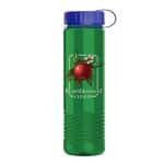 Custom Garyline® Wave Tritan® Bottle with Tethered Lid - 24 oz. - 3
