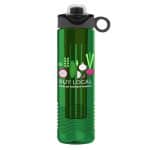 Custom Garyline® Wave Tritan® Bottle with Two-Tone Drink-Thru Lid with Silicone Loop and Infuser - 24 oz. - 3