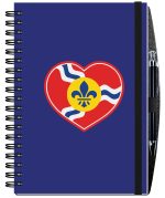 Custom Gloss Cover Journals w/100 Sheets & Pen (7"x 10")