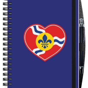 Custom Gloss Cover Journals w/100 Sheets & Pen (7"x 10")