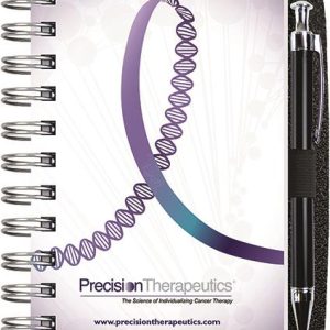 Custom Gloss Cover Journals w/50 Sheets & Pen (4"x 6")