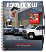 Custom Gloss Cover Journals w/50 Sheets & Pen (8 ½"x 11")